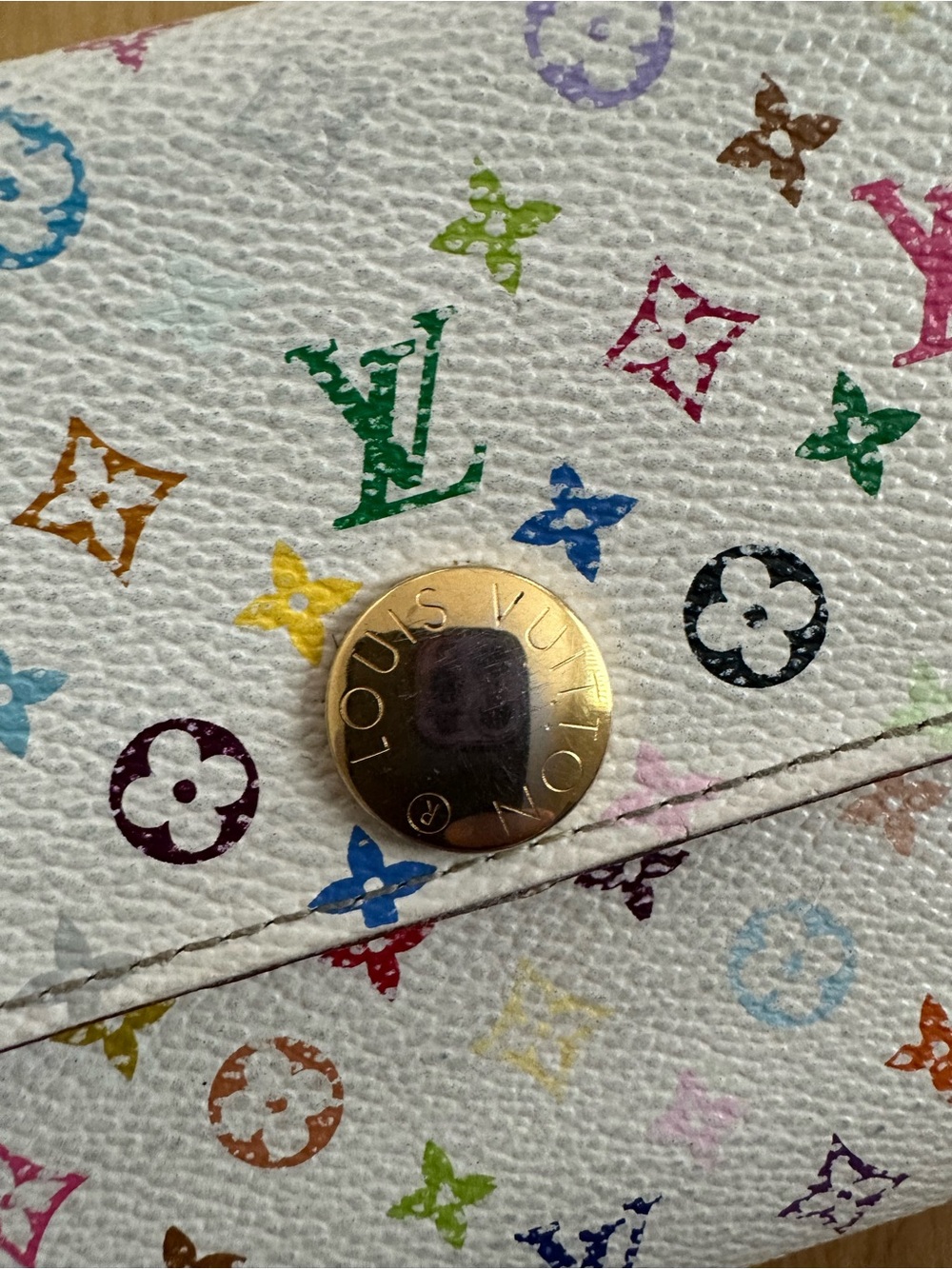 Louis Vuitton multicolor long wallet - Picture 7 of 13